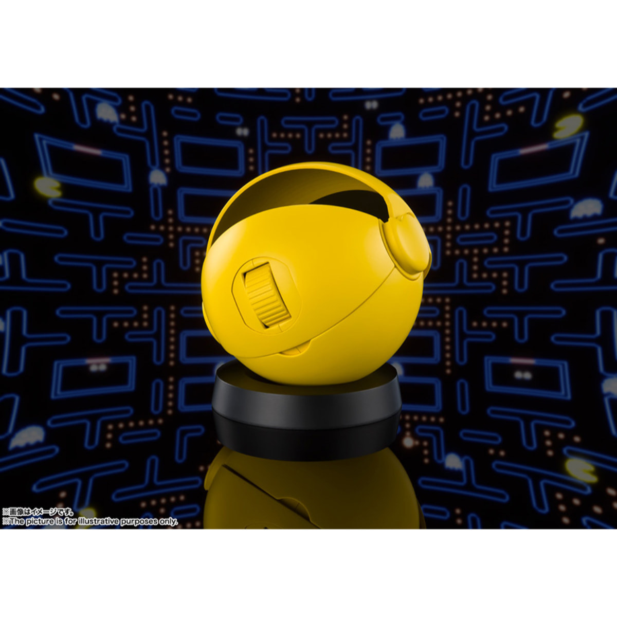 Pac-Man Statua Waka Waka Proplica Replica Tamashii Nations Figura 8 cm Bandai