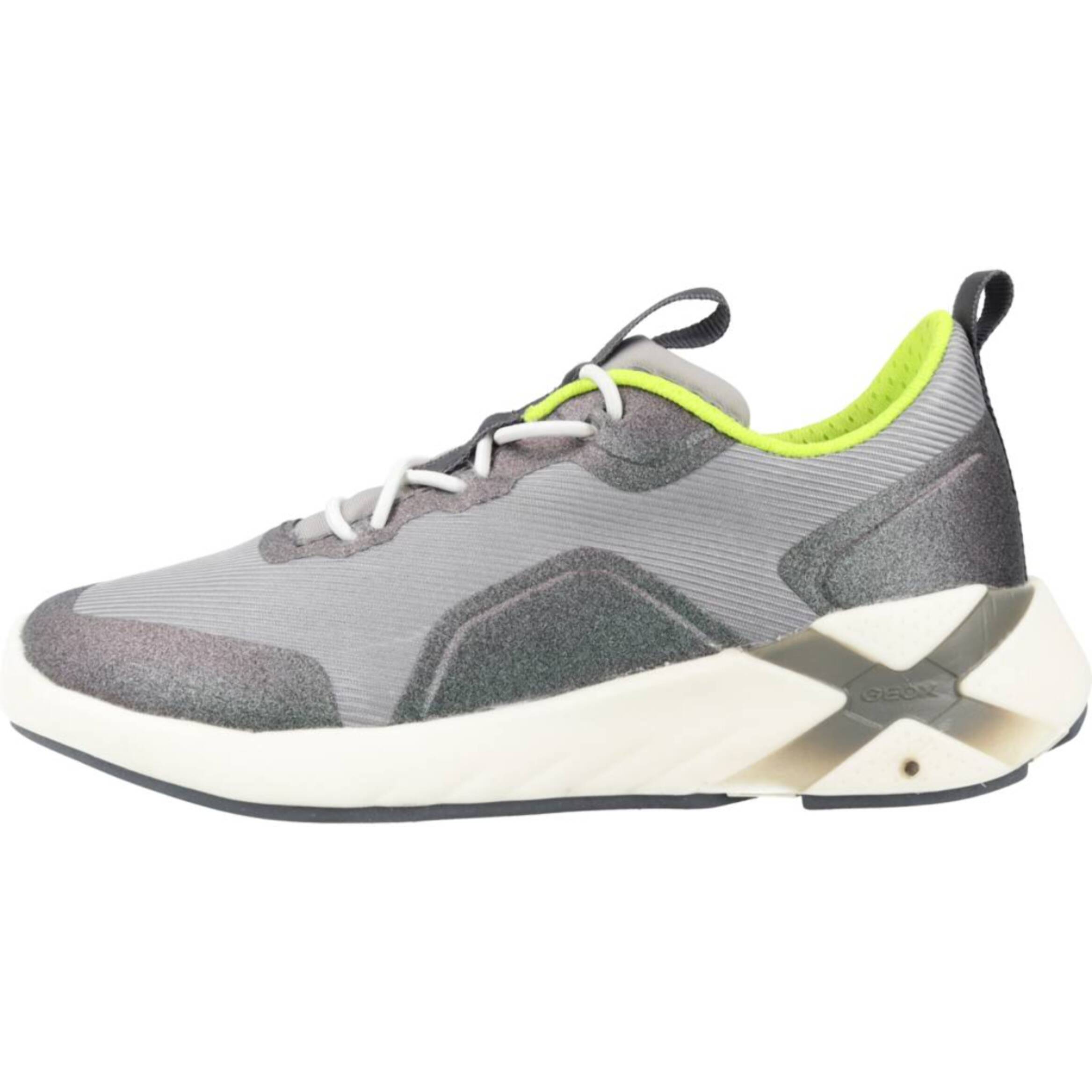 Zapatillas Niño de la marca GEOX  modelo J PLAYKIX BOY GRIS