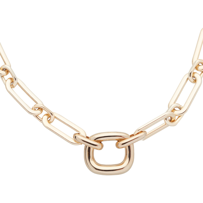 Collana U.S. Polo Assn. In metallo dorato catena semplice