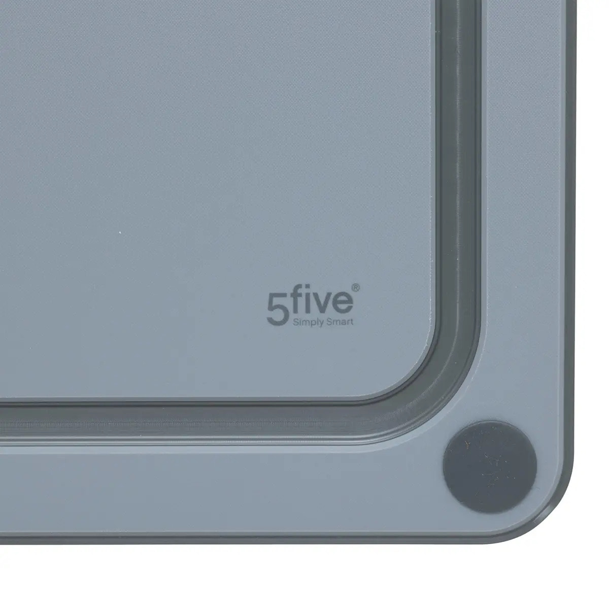 Planche à découper "Néo 2" en plastique gris 37x27,5cm