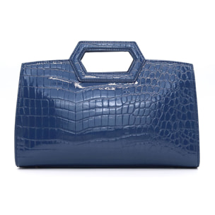 Borsa a mano ACROPOLI da donna ecopelle Prodotto Vegano 33x19,6x10 cm