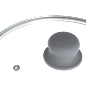Faitout Neo D28cm 9,8L aluminium gris