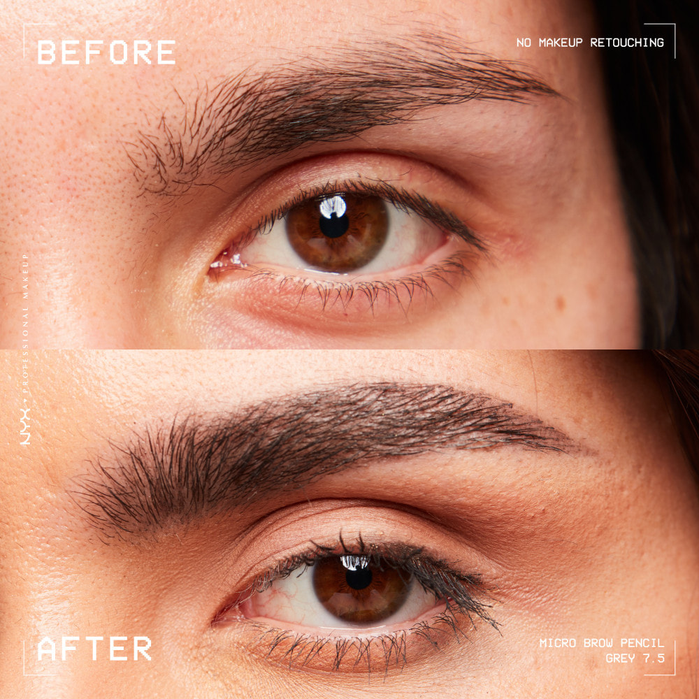 NYX Professional Makeup Micro Brow Pencil Crayon sourcils Grey