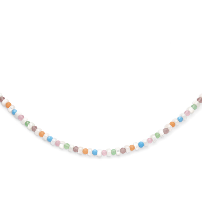 Collana Nacary Colors Acciao Placcato Oro