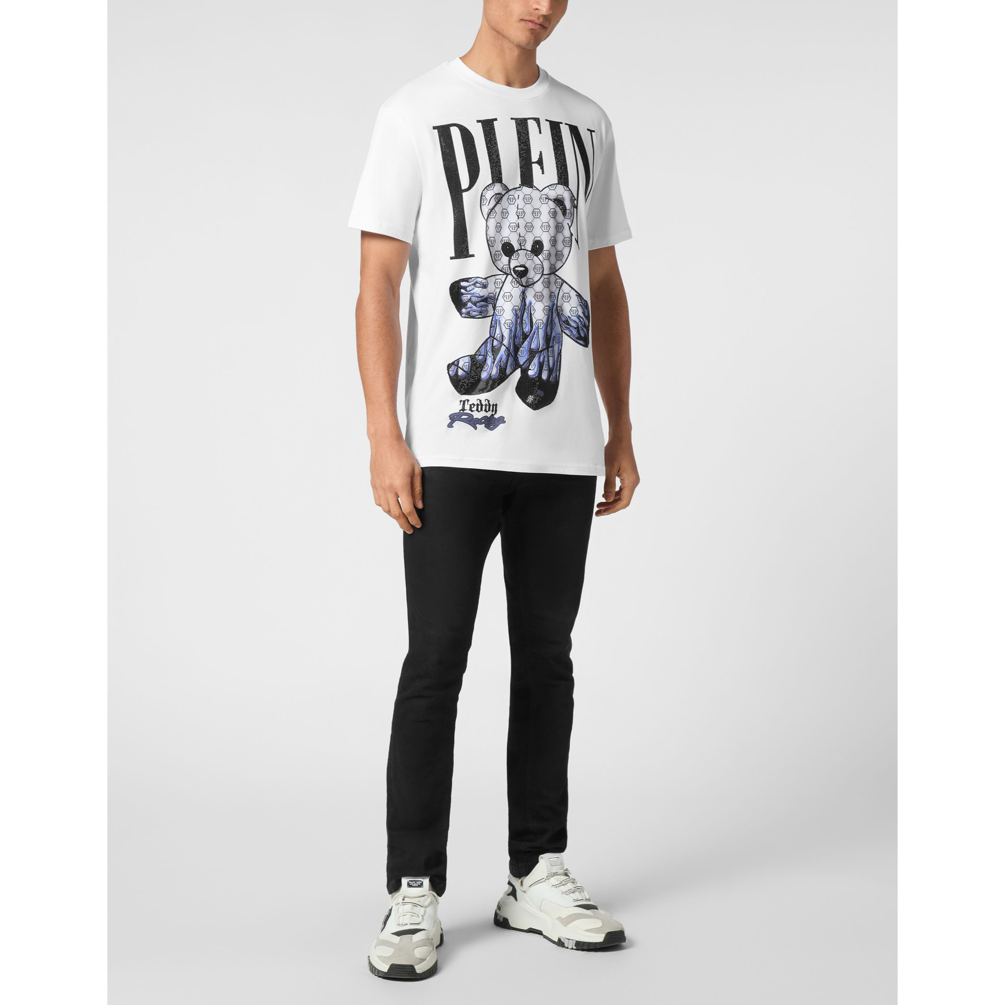 PHILIPP PLEIN T-Shirt Round Neck TEDDY