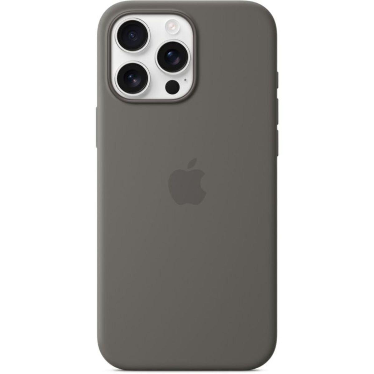 Coque APPLE iPhone 16 Pro Max Gris sidéral MagSafe silic