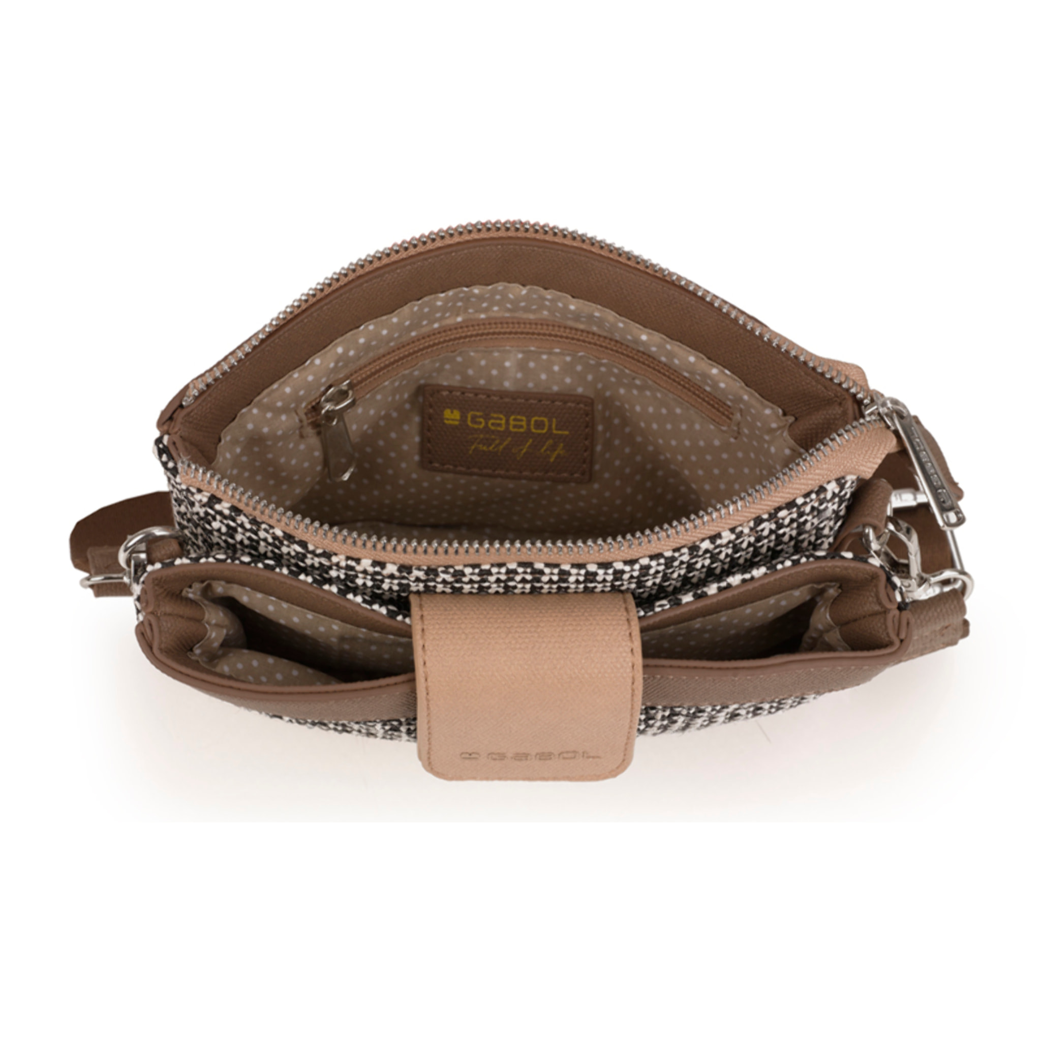 Mini bolso 3 compartimentos Gabol DOLCE