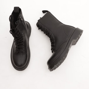 ANFIBIO ALTO CON ZIP NERO