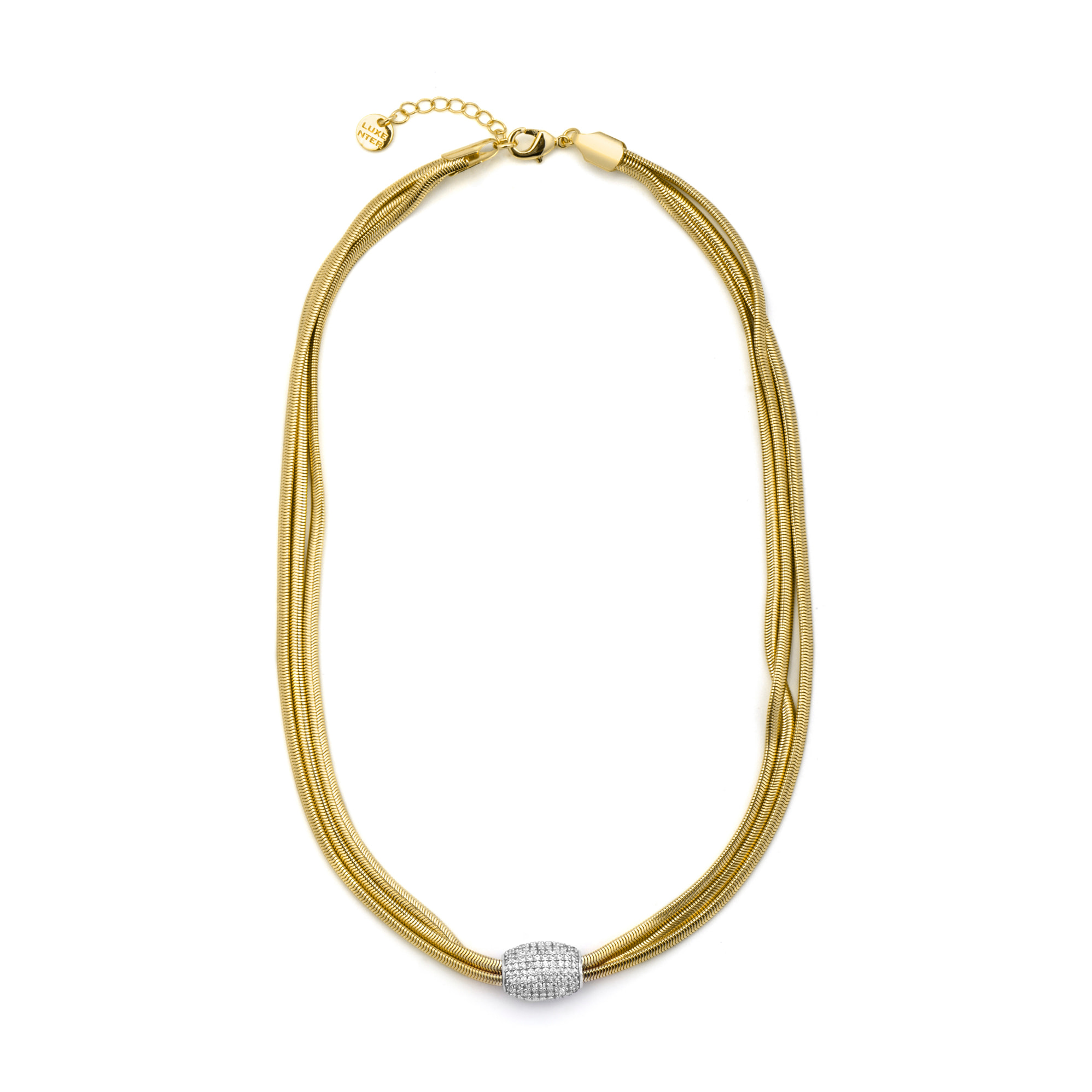Collar Catmi acabado oro amarillo 18k