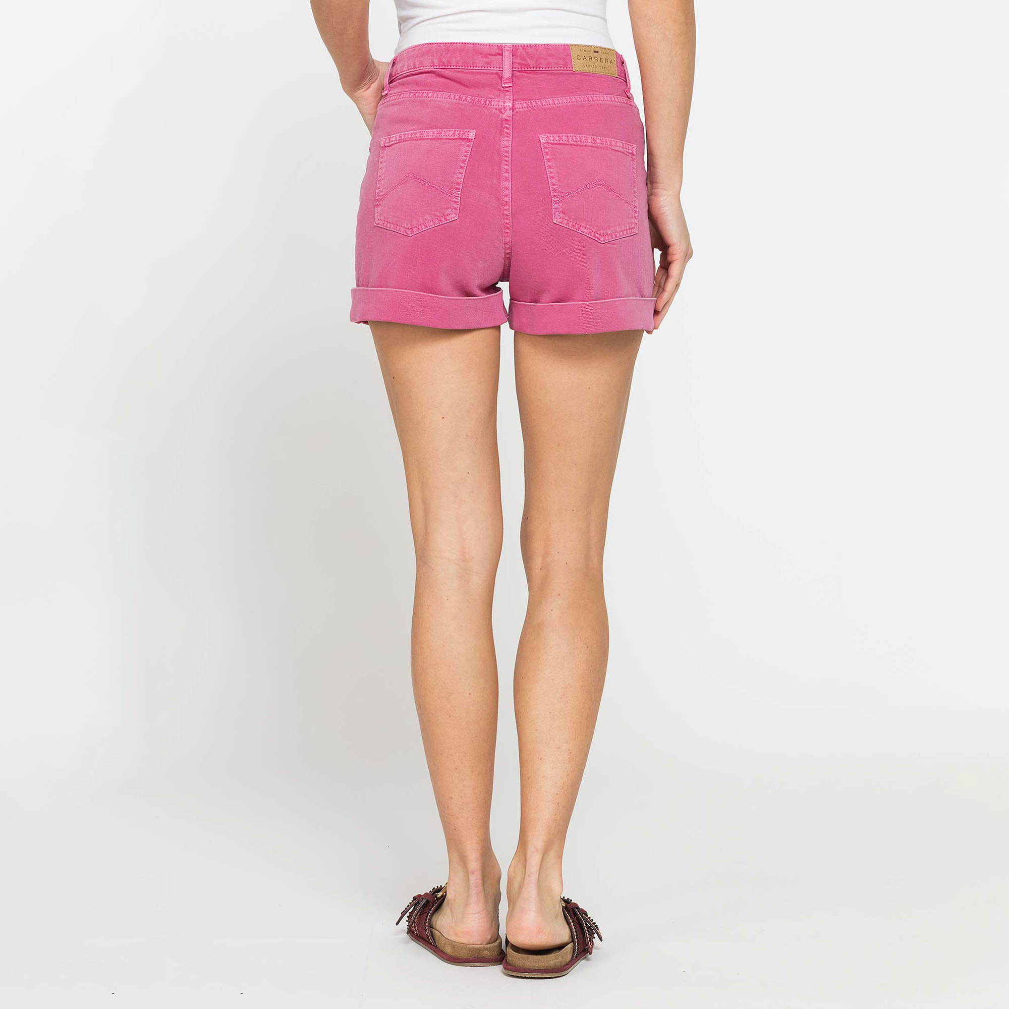 SHORT IN BULL DENIM STRETCH
