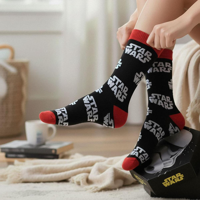 Pack de 3 Calcetines Star Wars - Multicolor - Talla 38-45
