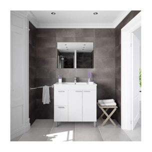 Mueble de baño Aktiva Blanco Brillo