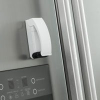 Sigillatore per sacchetti con magnete - bianco - 10x4x4 cm