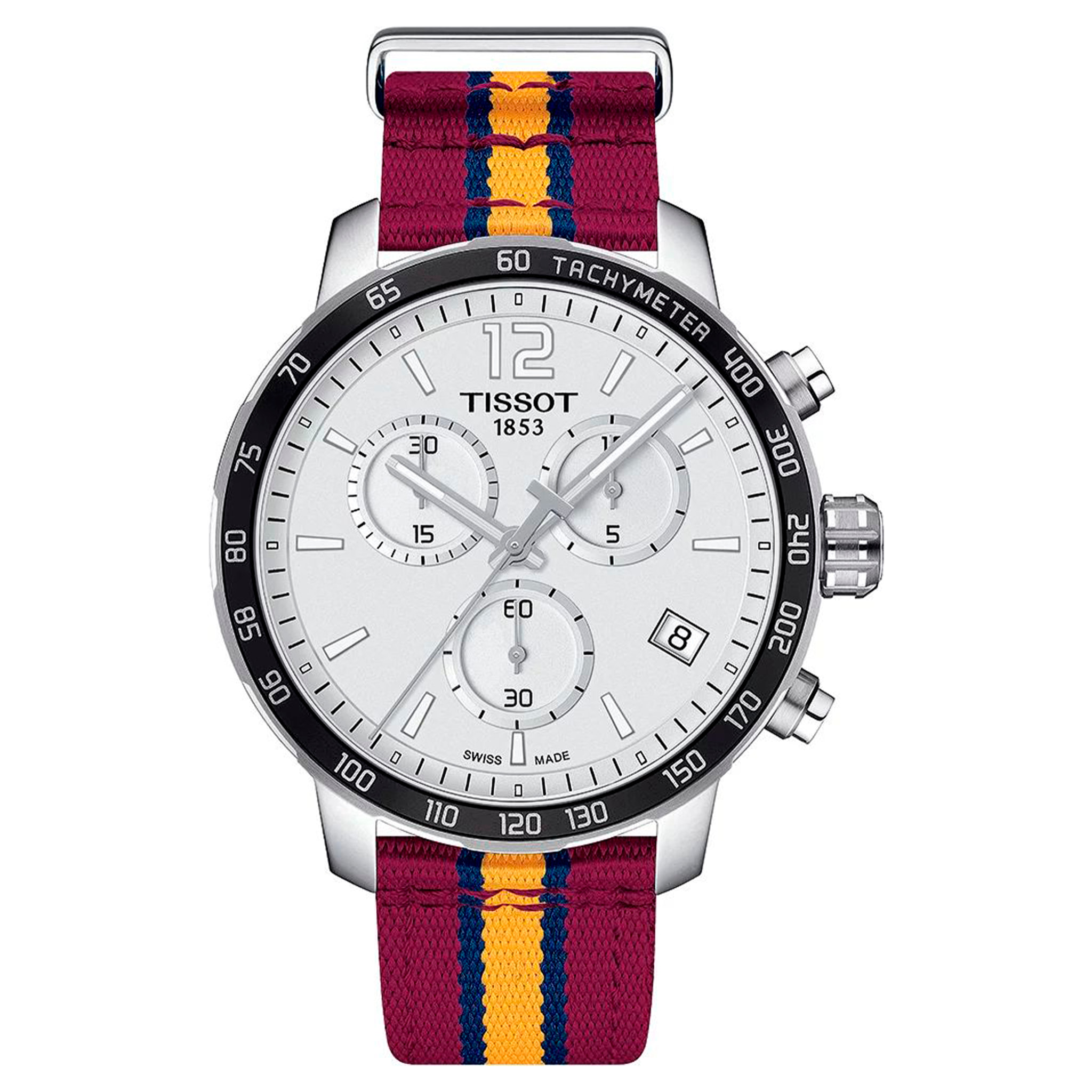 Reloj Tissot T095.417.17.037.13 Hombre Analogico Cuarzo con Correa de Nailon