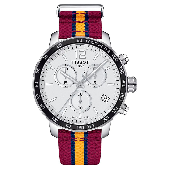 Reloj Tissot T095.417.17.037.13 Hombre Analogico Cuarzo con Correa de Nailon