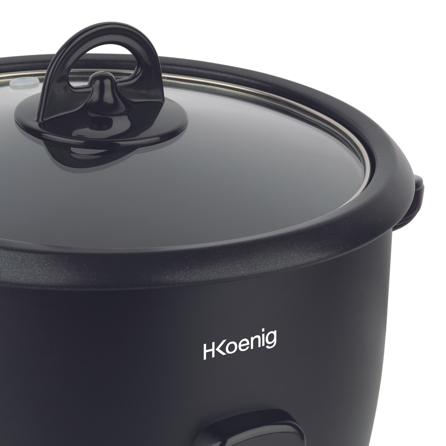 ORYZA4 H.Koenig, Olla arrocera, 0.8L, antiadherente, mantenimiento del calor, apagado automático, Sin BPA, 350W