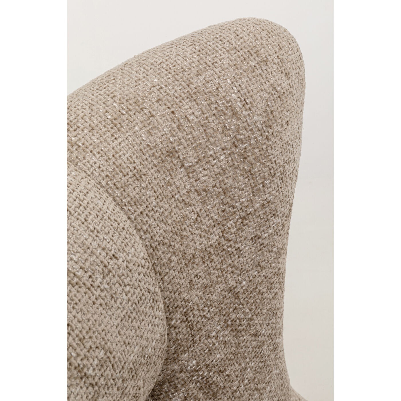 Fauteuil à bascule Romeo beige Kare Design