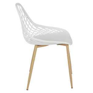 Chaise Exterieur Malaga Blanc