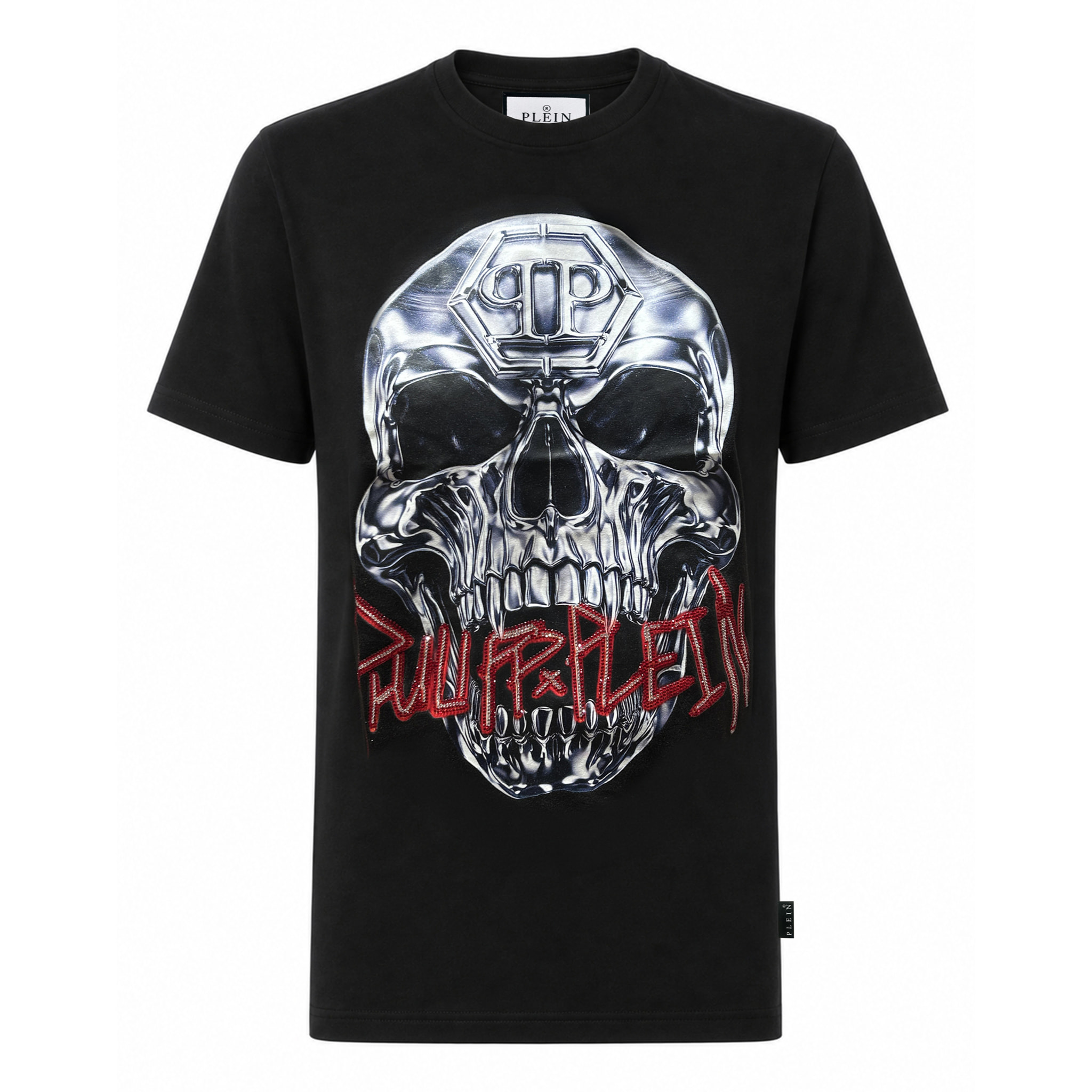 PHILIPP PLEIN T-shirt girocollo a maniche corte SKULL