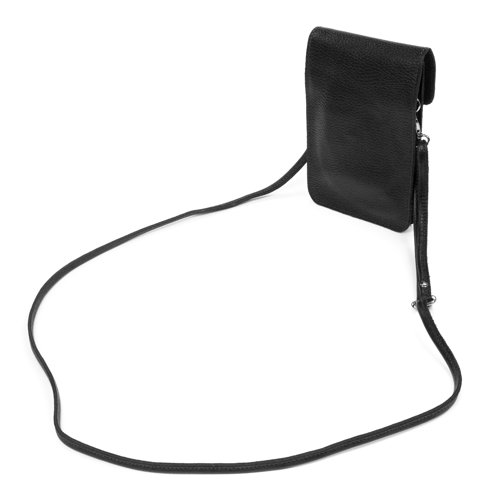 Albareto Bolso bandolera de mujer de piel auténtica acabado Dollaro