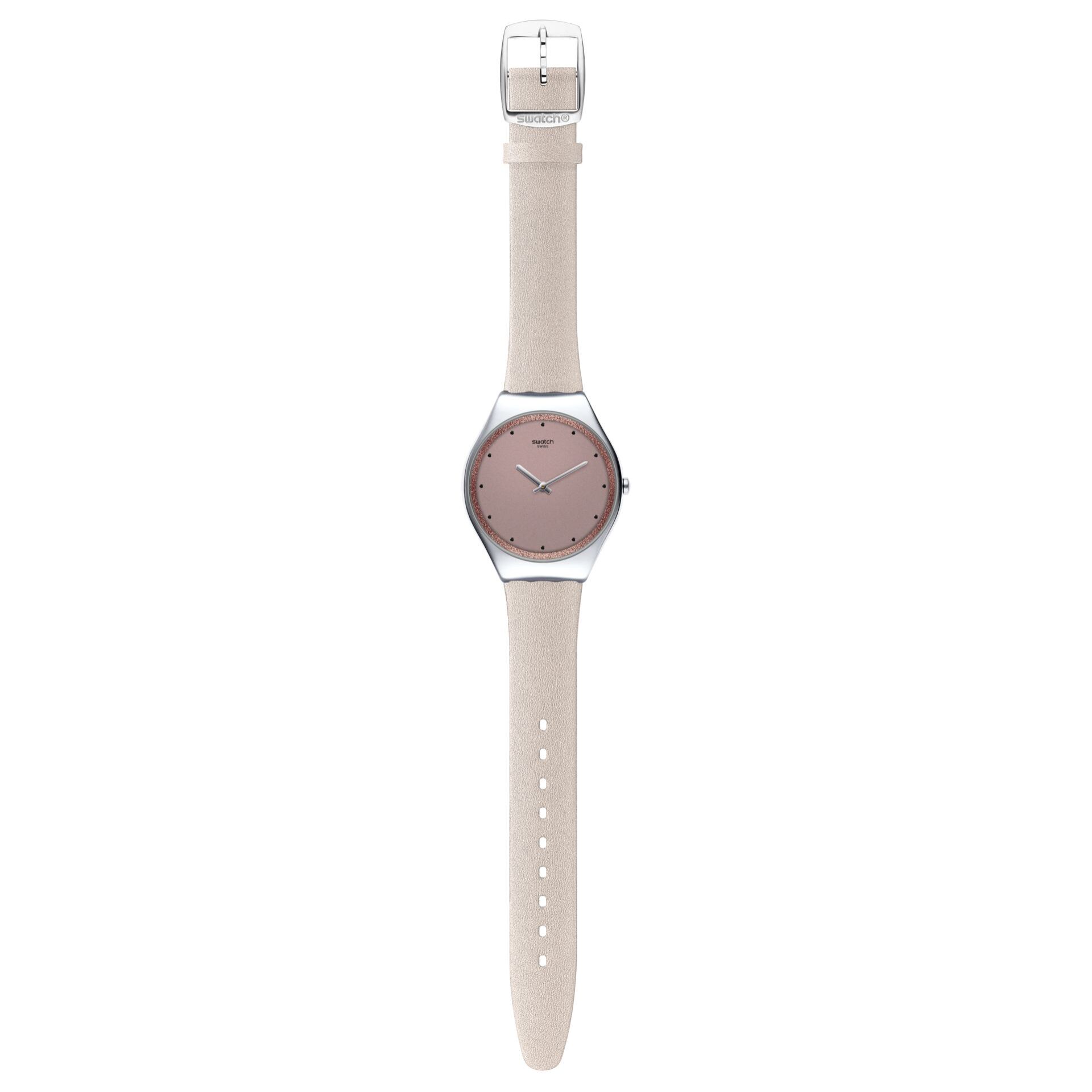 Reloj Swatch SYXS128 Mujer Analogico Cuarzo con Correa de Acero inoxidable