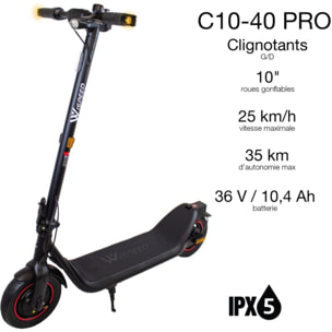 Trottinette électrique WISPEED C10-40 Pro Noir