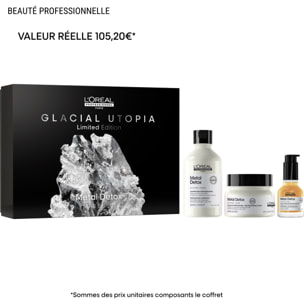 L'Oréal Professionnel Serie Expert Coffret Trio Metal Detox - Cheveux sensibilisés et cassants