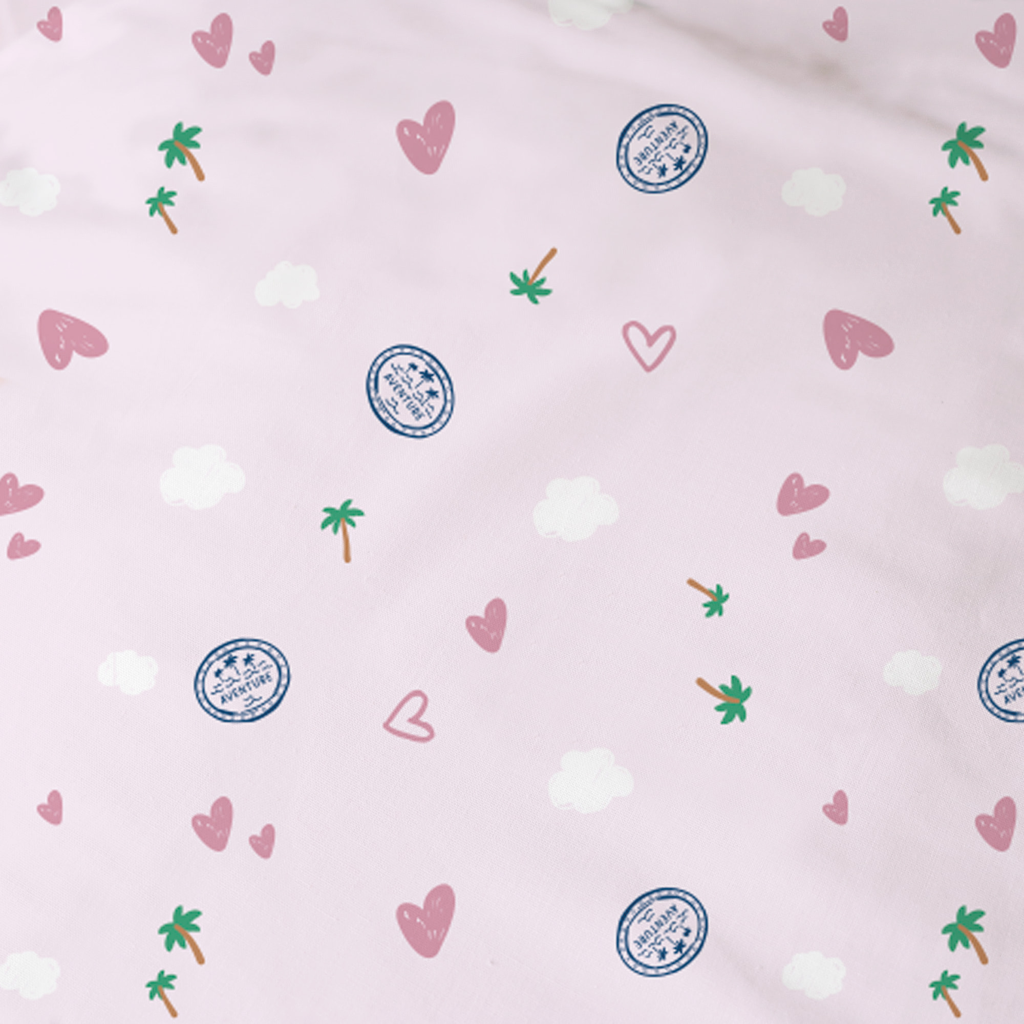 Parure de lit imprimée 100% coton, PAT PATROUILLE VOYAGE