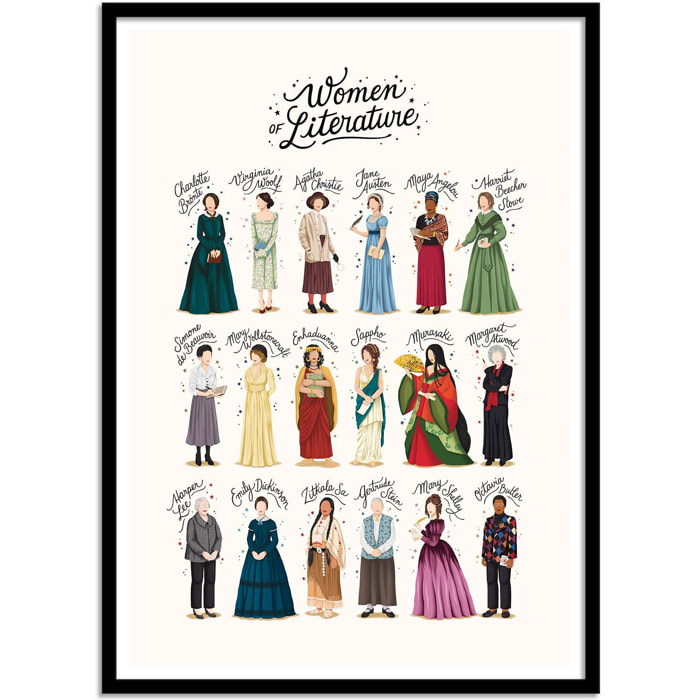 Affiche - Women of Literature - Nour Tohme