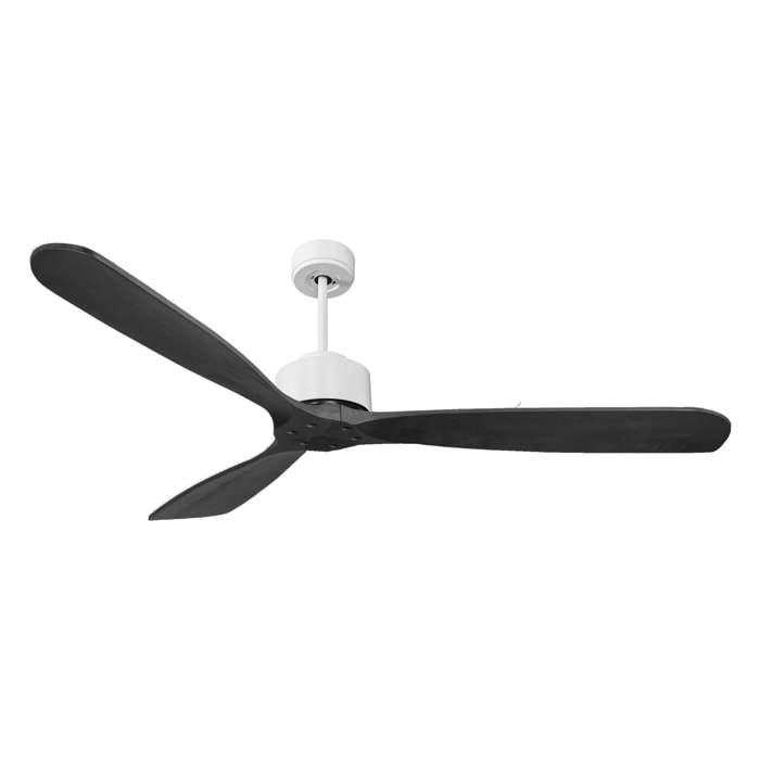 Ventilateur de plafond ø166 cm avec Wifi Réversible Hypersilence 40   W Blanc