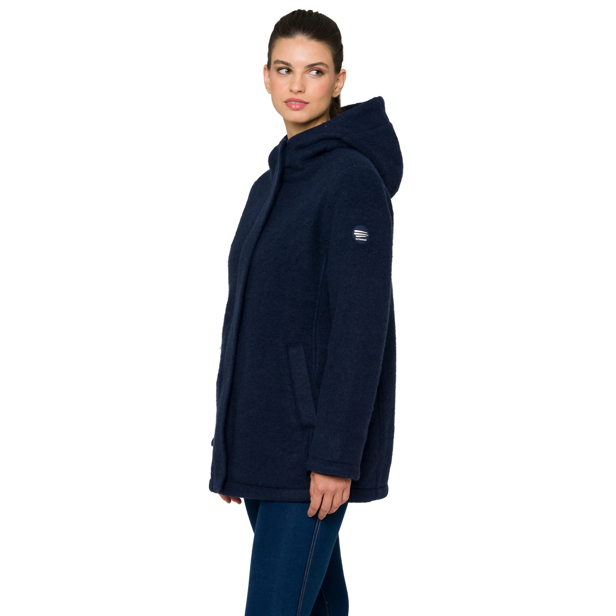 Cappotto JAIPUR imbottito blu navy