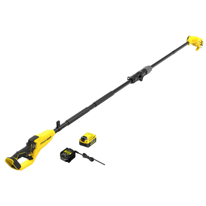 Elagueuse sur perche 20cm BRUSHLESS 18V Stanley FatMax V20 - 1 batterie 4Ah
