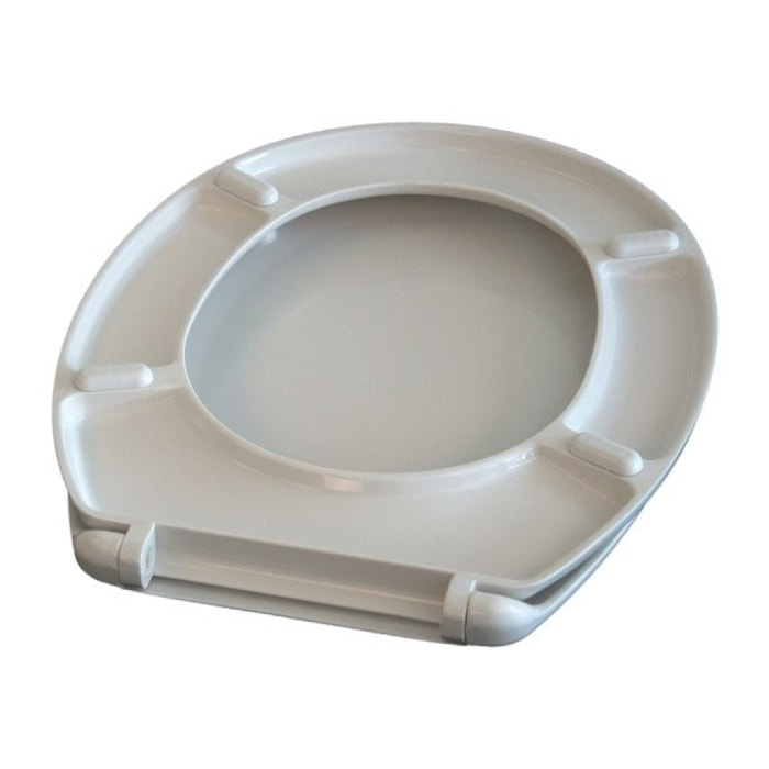 Abattant wc Thermo Dur WORLD Gris & Blanc - Charnières PS MSV