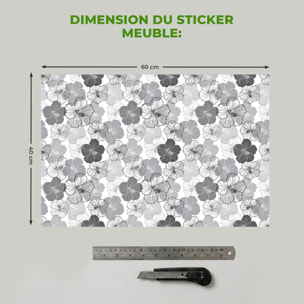 Sticker meuble tropical machida 40 x 60 cm