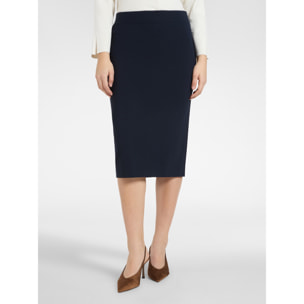 Elena Mirò - Falda longuette - Azul