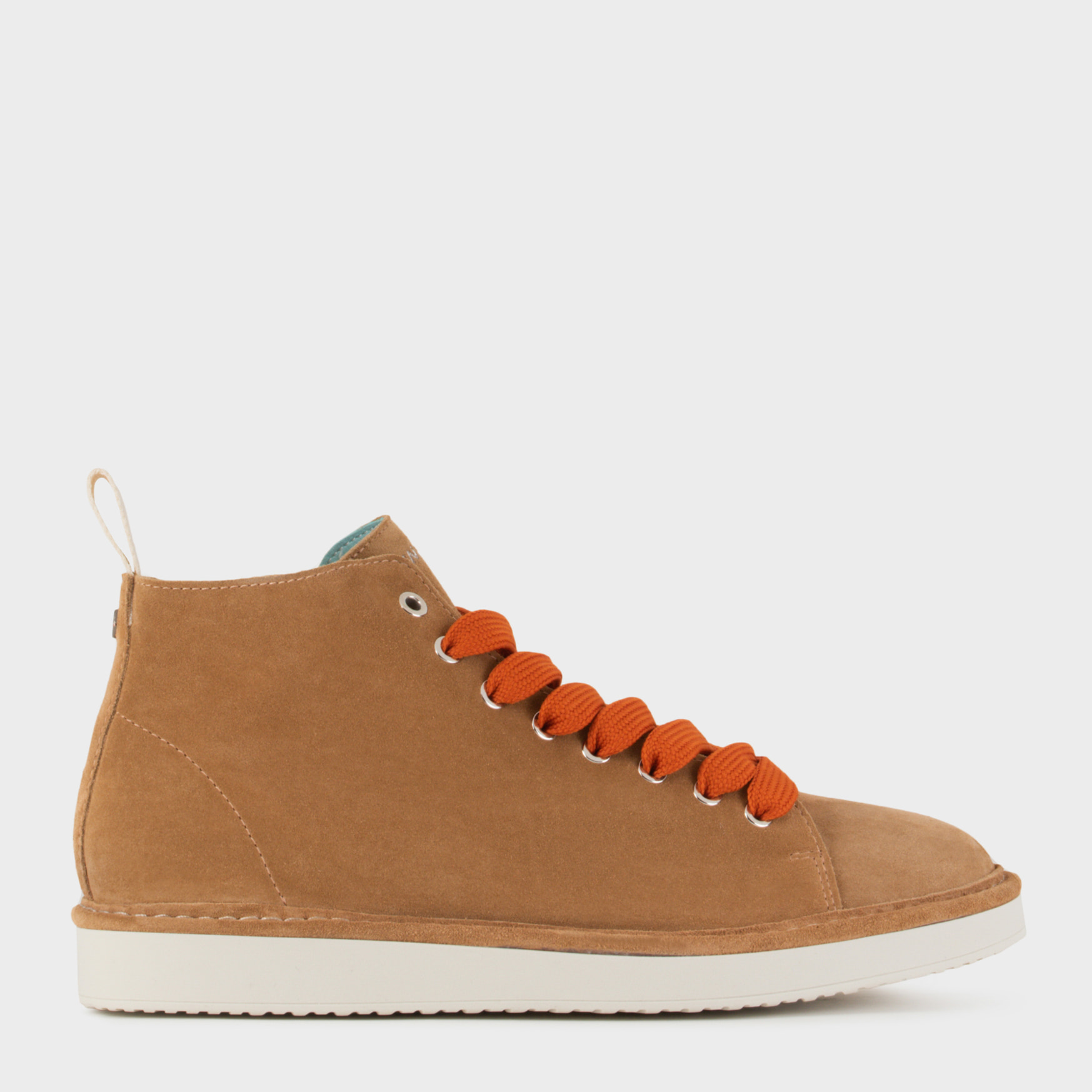 POLACCHINO P01 UOMO IN SUEDE BISCOTTO-ARANCIO BRUCIATO