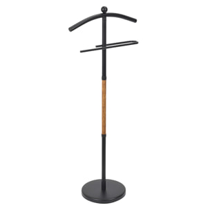 Valet De Nuit Effet Bois