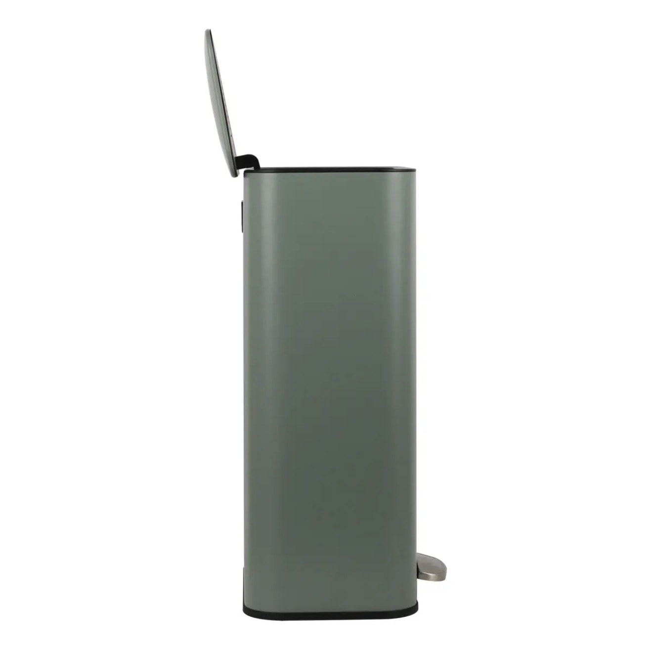 Poubelle rectangulaire à pédale Delta 30L vert