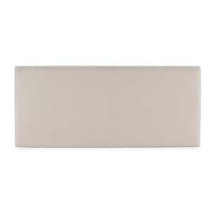Cabecero Niebla 140x60 cm tela borreguito Beige