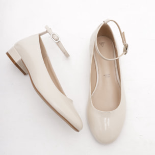 DECOLLETE' BASSA CINTURINO CHOCOLA' PANNA