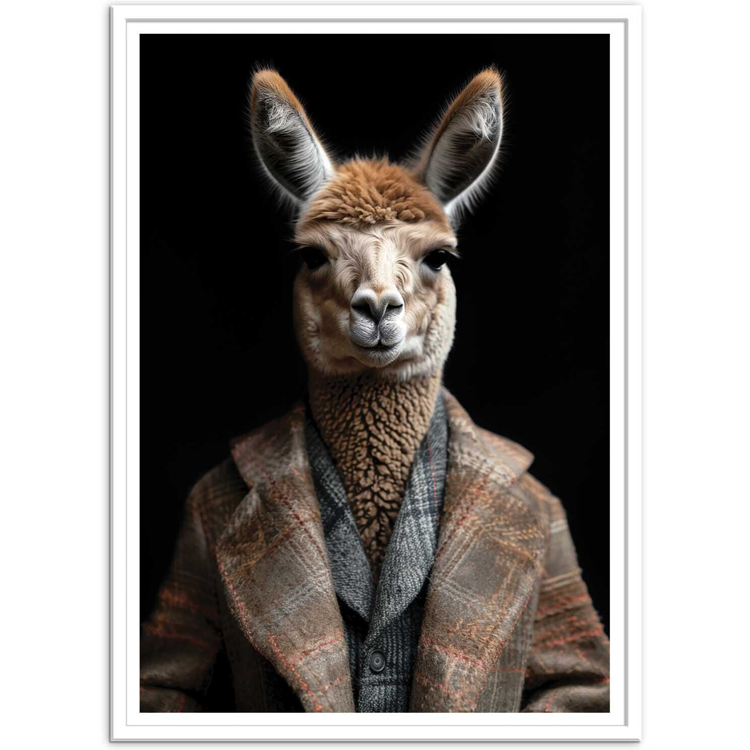 Affiche - Llama Wild Suits - Philippe Hugonnard