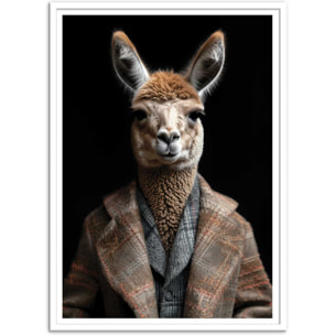 Affiche - Llama Wild Suits - Philippe Hugonnard
