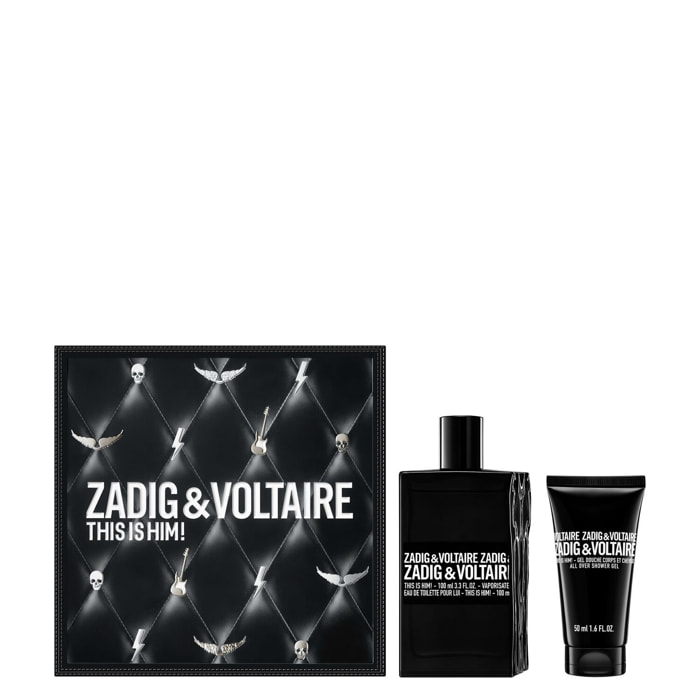 This is Him! - Coffret Eau de toilette 100ml + Gel Douche Corps et Cheveux 50ml