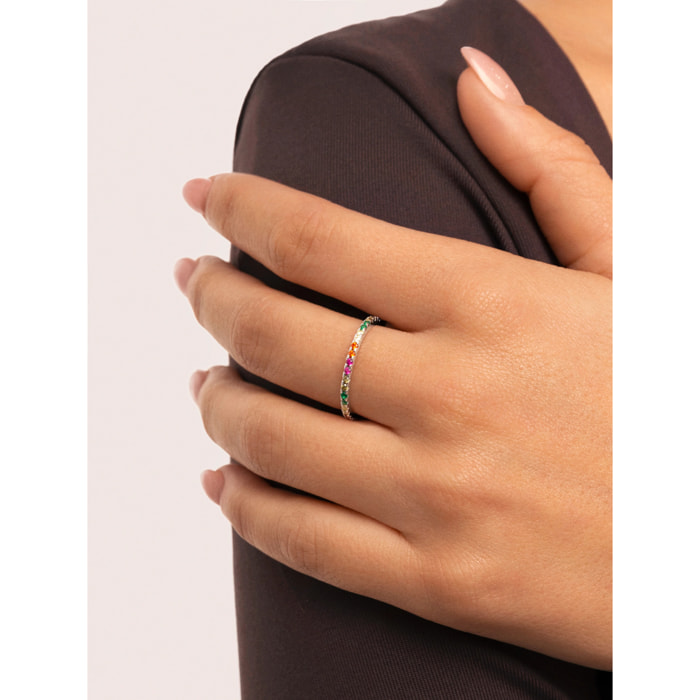Anelli Cleo Colors in Argento