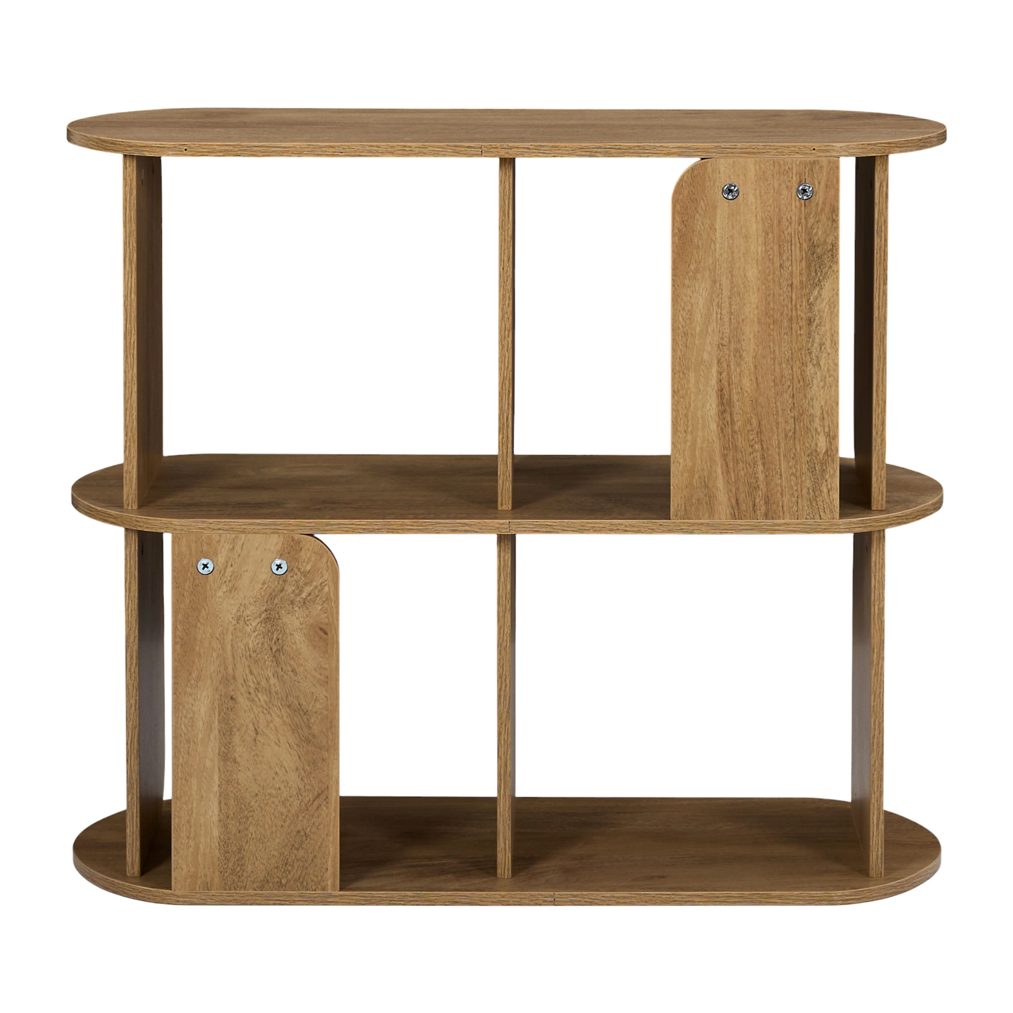 Étagère - HOME DECO FACTORY - Heritage - Modulable - 4 Cases - Marron