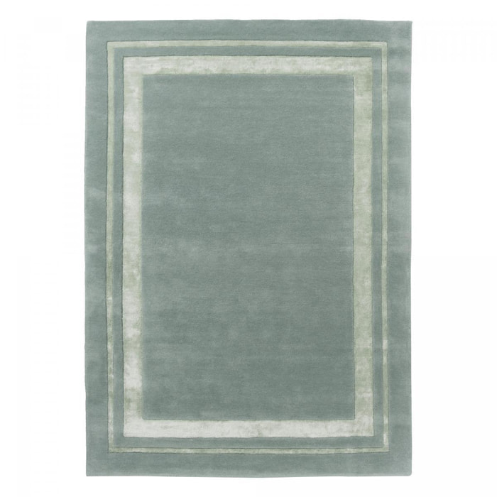 Tapis salon et chambre fait main en laine motif simple CHICDOUJ