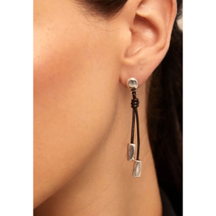 Pendiente Paths PLATEADO U