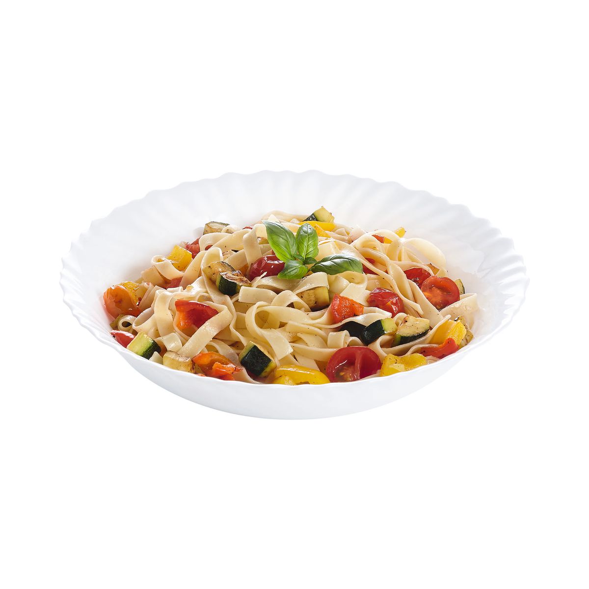 Plat blanc 28cl Feston - Luminarc