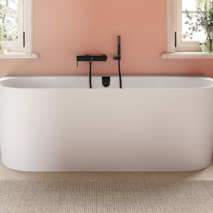 Mitigeur bain douche mécanique Loop & Friends Noir mat