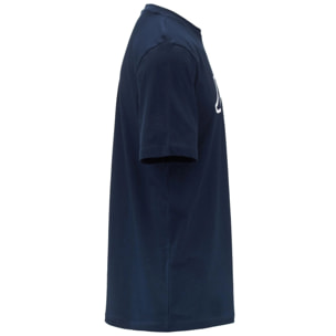 Kappa - T-Shirts & Top Uomo Blu - Logo Amberis 140